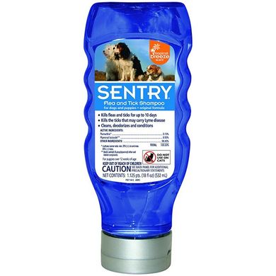 Шампунь Sentry Tropical Breeze от блох и клещей для собак (тропический бриз) SENTRY
