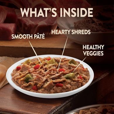 Влажный корм для собак Wellness Core Small Breed Savory Medleys Flavoured with Roasted Chicken, Beef, Green Beens & Red Peppers Wellness CORE