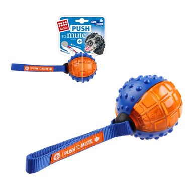 Игрушка для Собак Gigwi Push To Mute Мяч с Отключающимся Звуком 7,5 см GiGwi