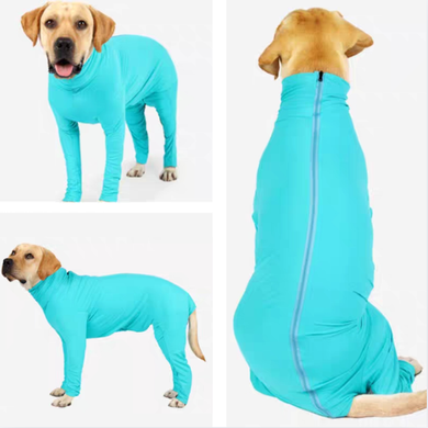 Комбінезон для відновлення собак Derby Pet Recovery Suite, Turquoise Derby