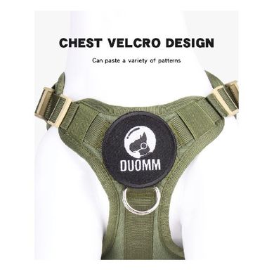 Нейлоновий тактичний жилет для собак Nylon Heavy Duty Dog Tactical Vest Grey Derby