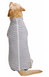Післяопераційне боді для собак LOVEPET Grey stripe, XL, 45 см, 60 см, 40 см
