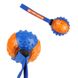 Игрушка для Собак Gigwi Push To Mute Мяч с Отключающимся Звуком 7,5 см, Оранжевый