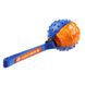 Игрушка для Собак Gigwi Push To Mute Мяч с Отключающимся Звуком 7,5 см, Оранжевый