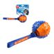 Іграшка для Собак Gigwi Push To Mute М'яч зі звуком, що вимикається 7,5 см, Помаранчевий
