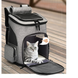 Портативна дорожня сумка-переноска для собак і котів Voyager Pet VB16007, Зелений, 40х26х33 см