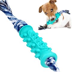 Іграшка для собак Bronzedog PetFun Dental Кость з канатом BronzeDog