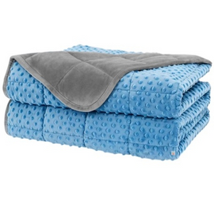 Теплый мягкий плед для домашних животных Pelushka Weight Pet Blue Bubble blanket Pelushka
