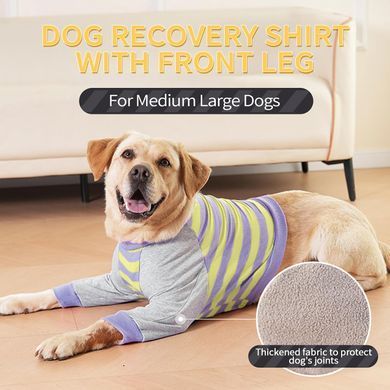 Костюм для відновлення собак Derby Stop Licking Dog Recovery Shirt, Purple Derby