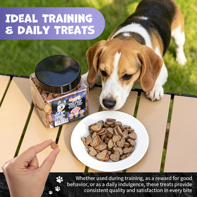 Лакомство для собак UNIQ PETS DOG SNACKS SNIFFY с кроликом в форме сердечек UniQ PETS