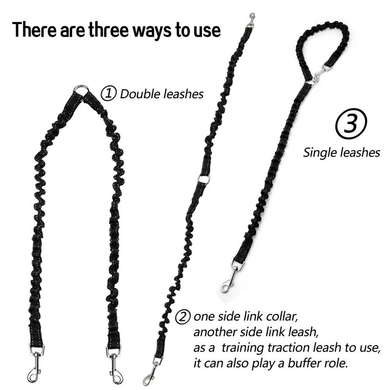Поводок для 2-х собак Derby Dog Double Leash Derby