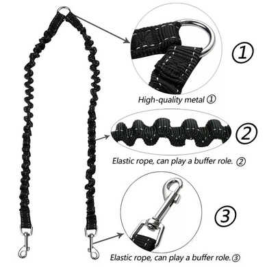 Поводок для 2-х собак Derby Dog Double Leash Derby