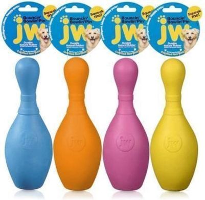 Іграшка-кегля для собак JW Bouncin Bowlin Pin JW
