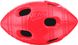 Футбольный мяч для собак Nerf Dog Rubber Bash с интерактивным светодиодом, Красный, Large