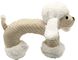 Мягкая игрушка для собак Shape Squeaky Dog Plush Toy, Бежевый