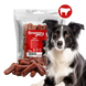Ласощі для собак SNAPPY DOG SNACKS SAUSAGES Сосиски з яловичини, яловичина, 500 г, Упаковка виробника