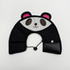 М'який ветеринарний комір длякотів і малих собак Cute Panda Design, L, 18-26 см