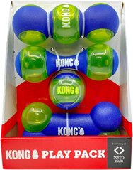 Набір іграшек для собак KONG Squeezz Action Play Pack, 4 pcs. KONG