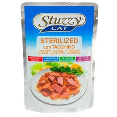 Влажный корм для стерилизованных кошек Stuzzy Cat Sterilized Turkey с индейкой в соусе Stuzzy