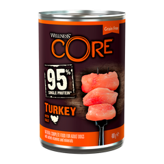 Консерви для собак Wellness CORE Single Protein Turkey with Kale з індичкою Wellness CORE