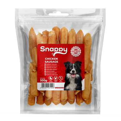 Лакомства для собак SNAPPY DOG SNACKS SAUSAGES Сосиски из курицы Snappy