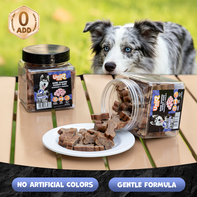 Лакомство для собак UNIQ PETS DOG SNACKS SNIFFY с кроликом в форме косточек UniQ PETS