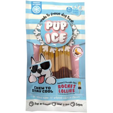 Морозиво для собак Pup Ice Rocket Lollies Banana Chocolate M 2 шт. PUP ICE