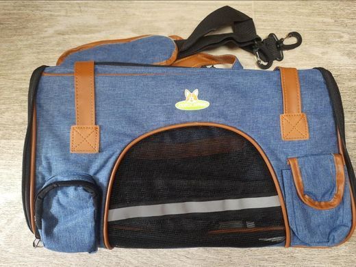 Сумка для перенесення собак та котів Bestopet (Люпосанчик) Soft Sided Pet Carrier Bag Люпосанчик