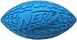 Футбольный мяч для собак Nerf Dog Tire Squeak Football с интерактивной пищалкой, Синий, Medium/Large