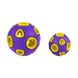 Игрушка для собак BronzeDog Jumble Airball 5 см фиолетово-желтый