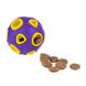 Игрушка для собак BronzeDog Jumble Airball 7 см фиолетово-желтый