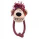 М'яка іграшка для собак невеликих порід з мотузкою: Dog, Monkey & Elephant, Коричневий, 1 шт.