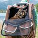 Рюкзак-візок для домашніх тварин SENFUL PetComer 3-In-1 Pet Trolley, Коричневий, 44х34х46/106 см