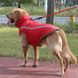 Світловідбиваюча зимова товста куртка для собак Red, XL, 40 см, 52 см, 45 см