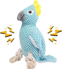 М'яка іграшка для собак Fuzzy - Bird Dog Squeaky Toy з мотузками і пищалкою Derby