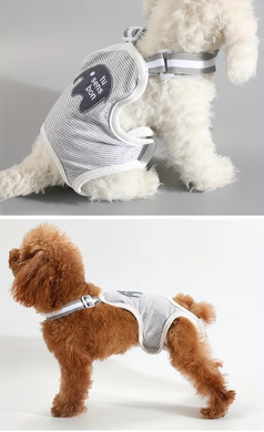 Многоразовый подгузник для сук ACCOPE Dog Period Pants, Grey Elephant