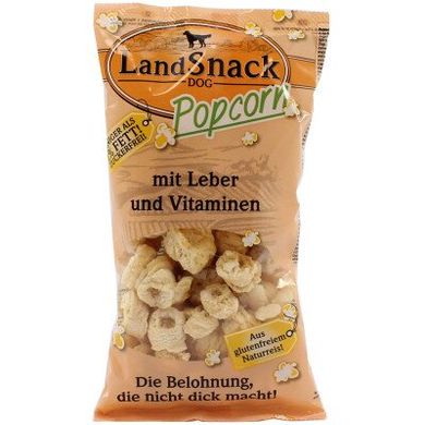 Попкорн для собак LandSnack з печінкою і вітамінами LandSnack