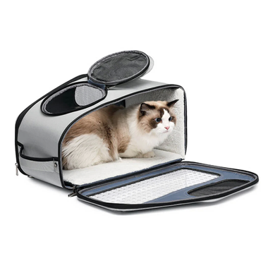 Рюкзак-трансформер для перенесення котів та собак дрібних порід Voyager Pet LVT24014 Grey Voyager Pet