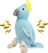 Мягкая игрушка для собак Fuzzy - Bird Dog Squeaky Toy с веревками и пищалкой, Бирюзовый