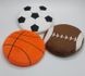 Фрізбі для собак: Basketball, Football & American Football, Коричневий, 1 шт.