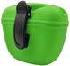 Силіконова сумка для ласощів собак з магнітною застібкою і зажимом, Зелений