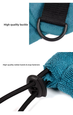 Полотенце-халат для собак Wan Talk Microfiber Pet Bathrobe, Light Blue Wan talk