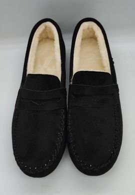Повседневные теплые мокасины Black