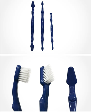 Двухсторонняя зубная щетка для собак и котов Derby Pet Double Toothbrush, 1шт. Derby