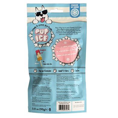 Мороженое для собак Pup Ice Rocket Lollies Strawberry Banana M 2 шт. PUP ICE