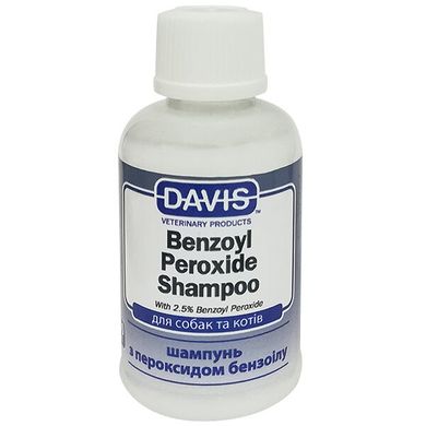 Шампунь Davis Benzoyl Peroxide Shampoo для собак і котів з демодекозом і дерматитами Davis Veterinary