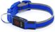 Світлодіодний ошийник для собак Ezier USB Rechargeable Glow in The Dark Dog Collar, Синій, Large