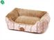 Мягкая кроватка для собак JK Animals Furry, M, 60х50х20 см