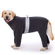 Флісовий комбінезон з високим коміром Wan talk Warm Fleece Dog Overalls, Grey, XS, 55 см, 66 см