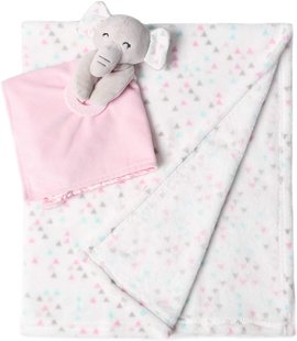 Флісовий плед з іграшкою Baby Blanket